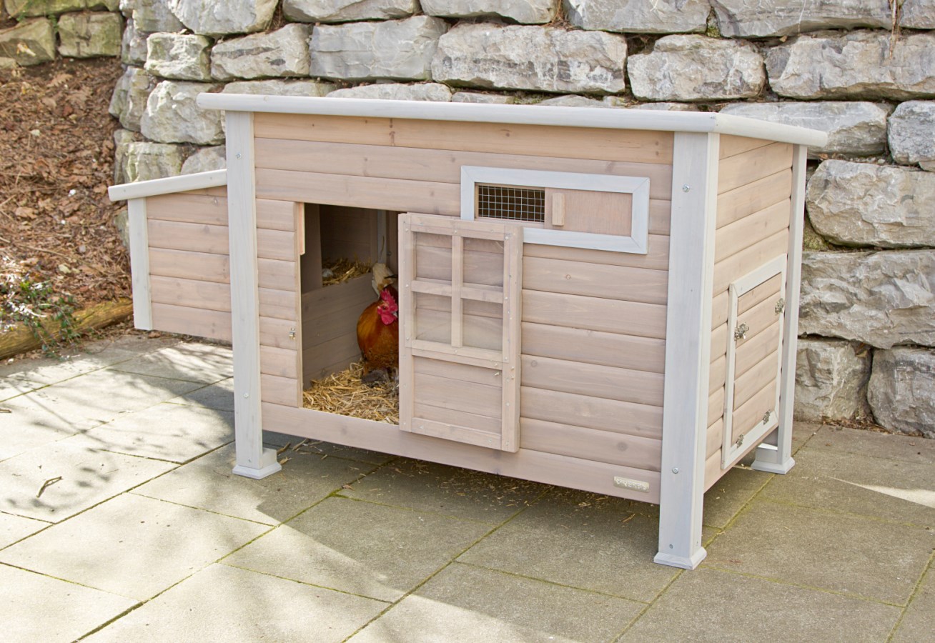 Materiál a konstrukce kurníku EMMA