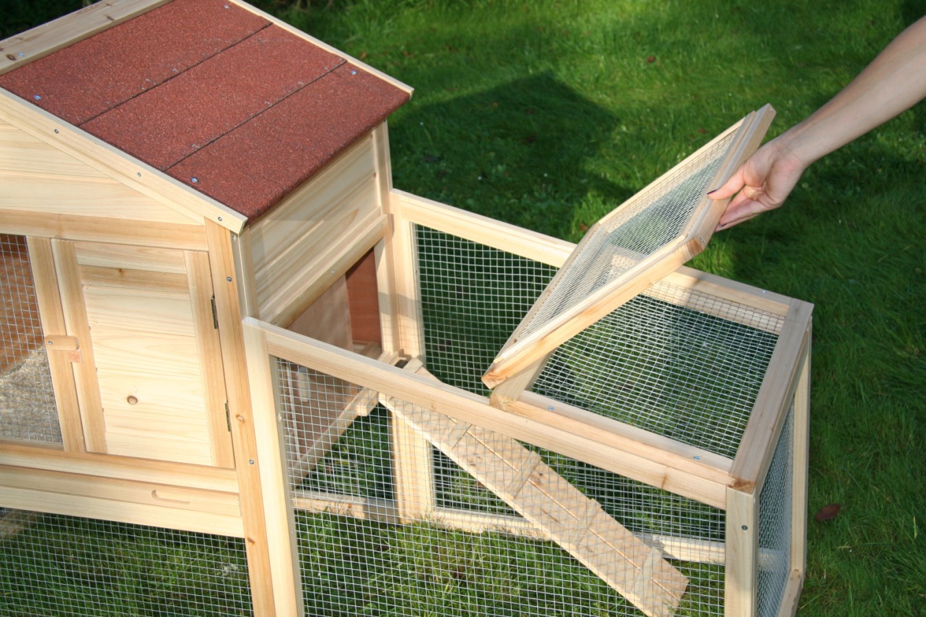 Rozměry králíkárny s výběhem FREETIME
