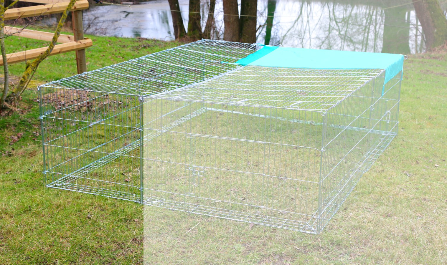 Rozšíření k výběhu 51000 KERBL – celkový pohled