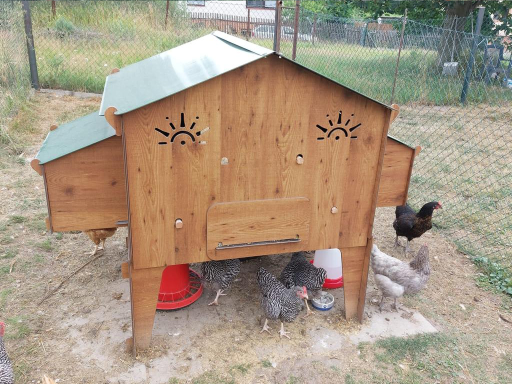 Rozměry kurníku Polly Duplex 4XL