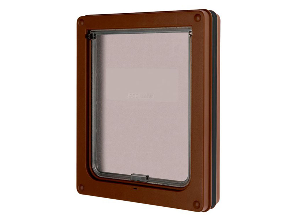 Dvířka pro psy a kočky KERBL Dog Mate hnědá