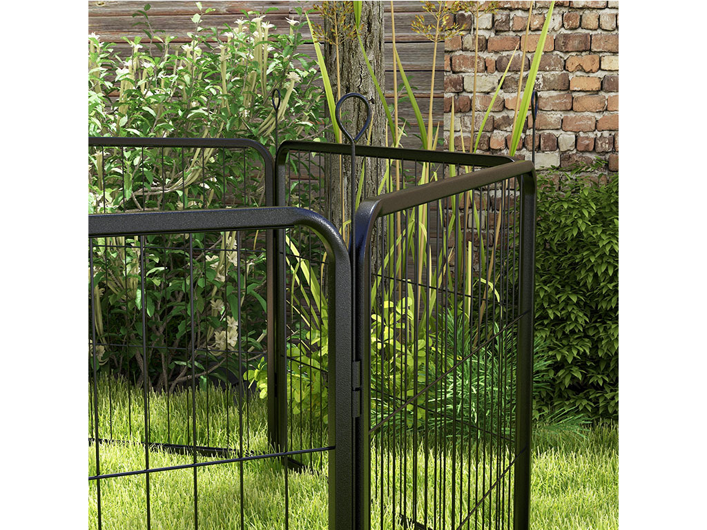 PAWHUT ohrádka - dvířka a konstrukce