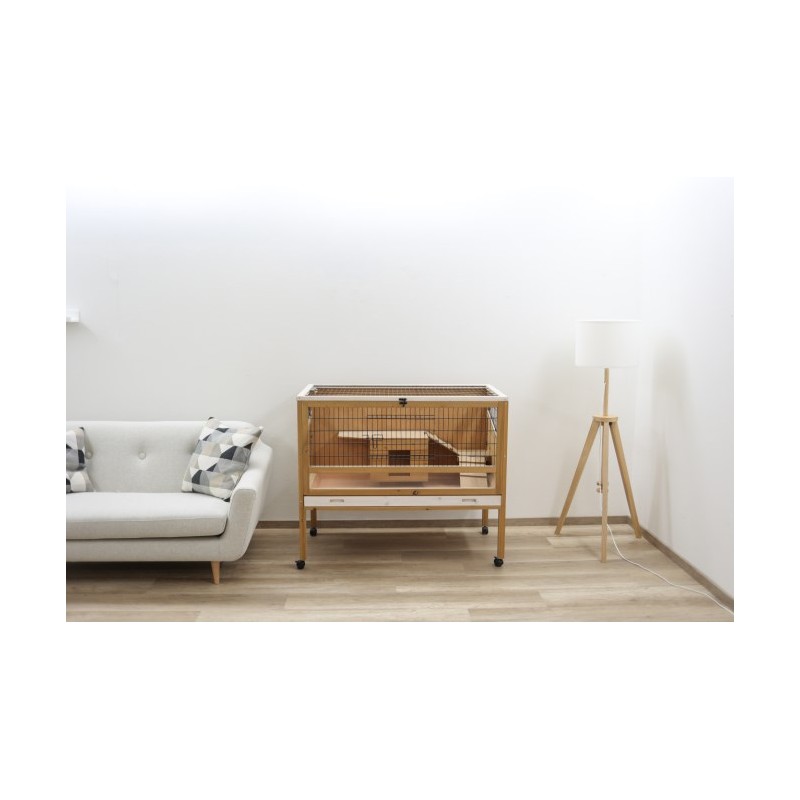Detail konstrukce klece Indoor Deluxe