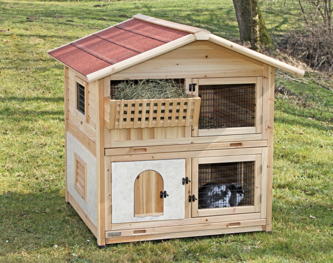 Králíkárna Tyrol Alpin – detail konstrukce