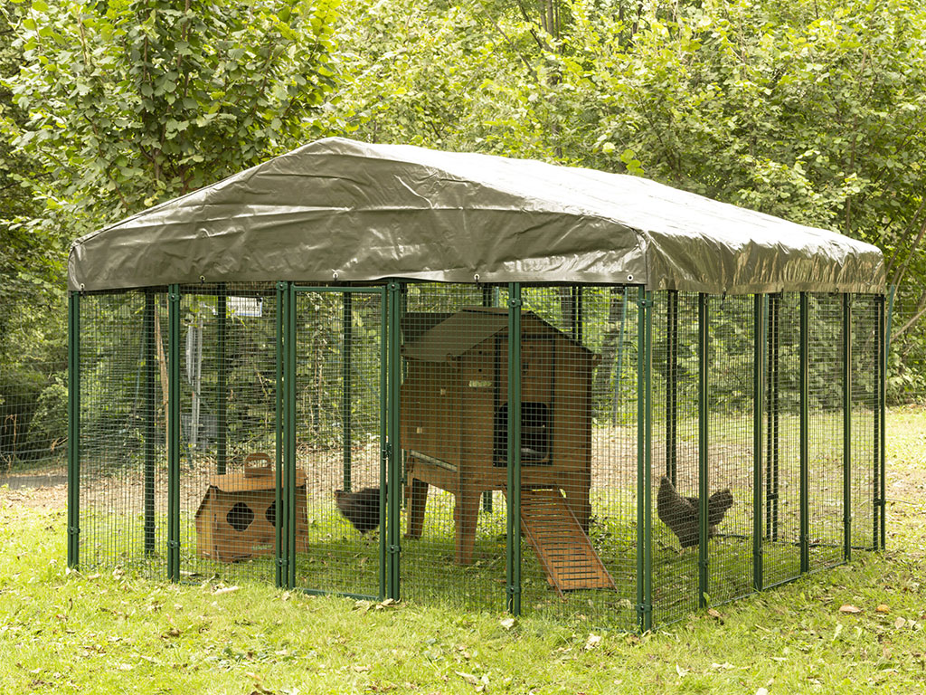 Výběh pro drůbež POLLY RUN – pohled zepředu