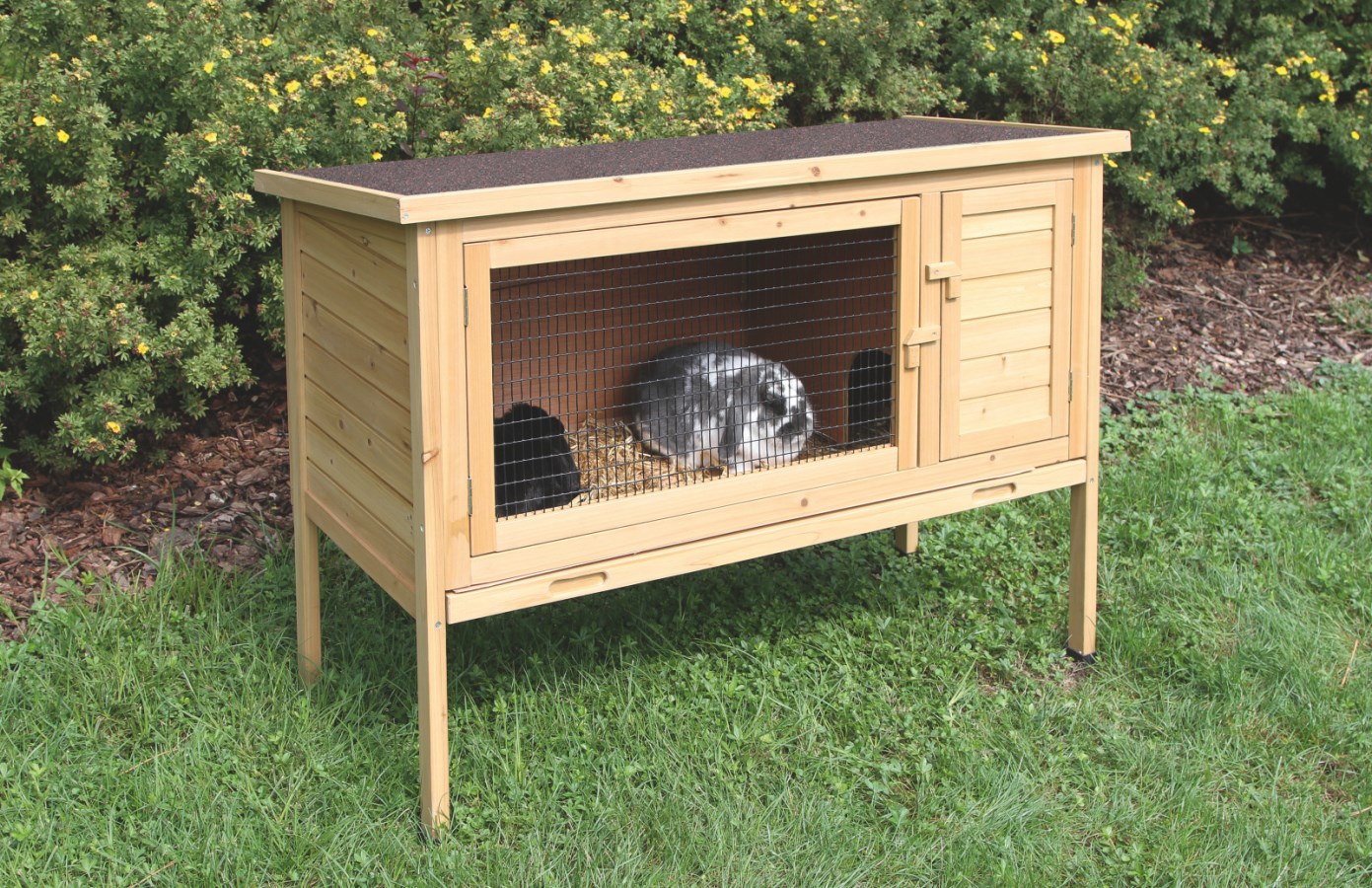 KERBL Králíkárna Buddy – pohled zepředu