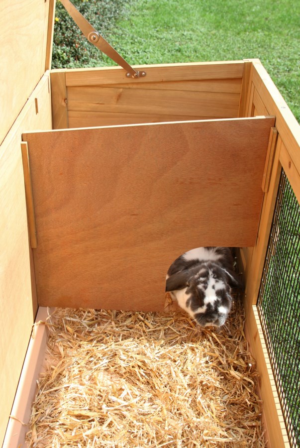 KERBL Králíkárna Buddy – boční pohled