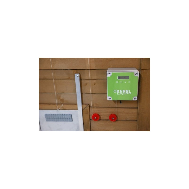 Kerbl automatické otevírání kurníku - detail